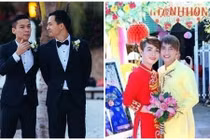 Đám cưới “đẹp như cổ tích” của những cặp đồng tính nam