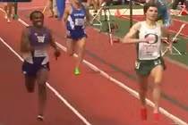 Vận động viên mất chức vô địch vì ăn mừng quá sớm