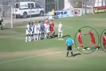 Những pha dàn xếp đá phạt thông minh nhất làng bóng đá