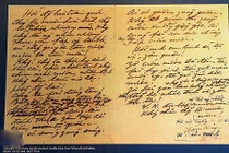 Bản viết tay lời kêu gọi toàn quốc kháng chiến của Bác Hồ