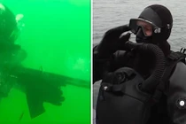 Đặc nhiệm Nga khoe tuyệt kỹ diệt địch dưới nước