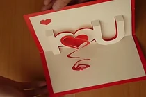 Cách làm thiệp Valentine hình trái tim độc đáo, dễ thương