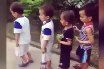 Phát sốt màn hỏi cung 5 em nhỏ trộm xoài