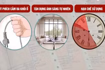 Mẹo đơn giản tiết kiệm điện trong mùa hè bạn chưa biết