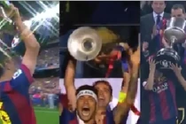 Điểm lại những lần giành cú ăn ba của Barcelona