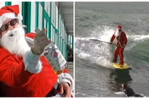 Ảnh "siêu quậy" của ông già Noel 