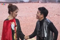 Hoài Linh nhanh tay ngăn Trường Giang “hôn bậy” Diễm My 9x