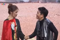 Hoài Linh nhanh tay ngăn Trường Giang “hôn bậy” Diễm My 9x