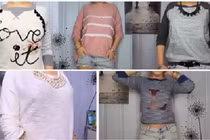 Đừng vứt áo cũ đi, làm theo cách này, bạn có ngay áo mới