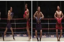 Hai võ sĩ kết hợp boxing với nhảy siêu hài hước