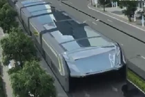 Siêu xe buýt khổng lồ chở 1.400 người ở Trung Quốc