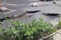 Camera quan sát tố nhà thầu Trung Quốc gây ra hố tử thần ở TPHCM