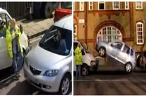 Nữ tài xế đỗ xe siêu đẳng khiến cánh mày râu “há hốc mồm“