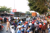 Thai phụ 3 tháng bị xe container đâm tử vong tại chỗ