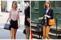 Bí quyết phối đồ với áo sơ mi của Taylor Swift