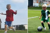 Cậu nhóc 10 tuổi chơi bóng hay hơn cả Messi