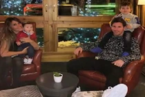 Những hình ảnh độc về gia đình Messi
