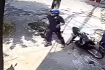 Trộm xe máy bất thành, đạo chích bị đuổi chạy trối chết