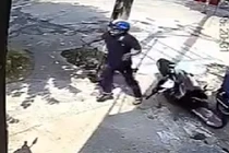 Trộm xe máy bất thành, đạo chích bị đuổi chạy trối chết