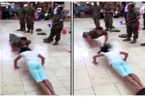 Chào thua trước màn chống đẩy khỏe vô đối của gái trẻ