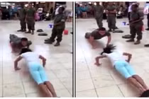 Chào thua trước màn chống đẩy khỏe vô đối của gái trẻ