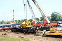 Hình ảnh mới nhất vụ tai nạn tàu SE5