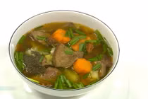 Canh gan heo, món ăn cực tốt cho người men gan cao