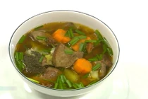 Canh gan heo, món ăn cực tốt cho người men gan cao