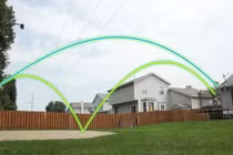 Pha ghi điểm không tưởng của vận động viên bóng rổ