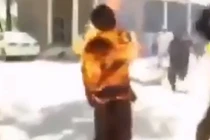 Pin điện thoại phát nổ biến người thành đuốc sống