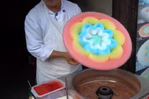 Sửng sốt trước chiếc kẹo bông đẹp chưa từng thấy