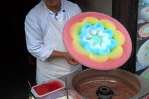 Sửng sốt trước chiếc kẹo bông đẹp chưa từng thấy