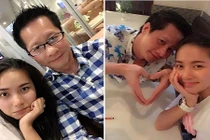 Đại gia Đức An xì tin, nhắng nhít bên vợ trẻ Phan Như Thảo