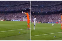 Tình huống ném biên khôi hài nhất của thủ thành Real Madrid