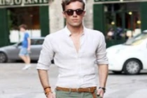 3 cách xắn tay áo sơ mi đẹp