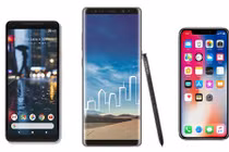Nên mua iPhone X, Google Pixel 2 XL hay Galaxy Note 8?