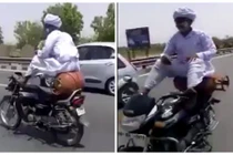 Thêm một kiểu đi mô tô quá nhanh quá nguy hiểm