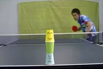 Xem "thánh bóng bàn" đánh bách phát bách trúng