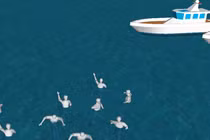 Clip 3D mô phỏng vụ chìm tàu du lịch trên sông Hàn