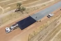 Cách rải nhựa đường ở nước người ta