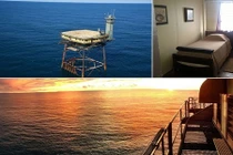 Làm bạn với cá mập tại khách sạn nguy hiểm nhất thế giới