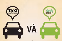 So sánh taxi truyền thống và Grab, Uber: Ai hơn ai?