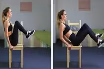 4 bài tập với ghế giúp bụng phẳng lỳ cho phái đẹp