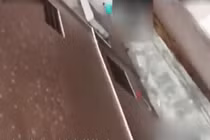 Clip cô gái bị sát hại dã man trong hẻm vắng