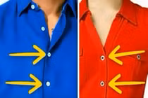Giải mã bí ẩn cúc áo sơ mi nữ được may bên trái 