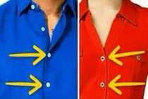 Giải mã bí ẩn cúc áo sơ mi nữ được may bên trái 
