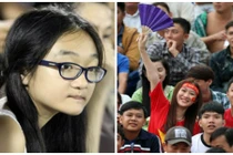 Thiếu nữ Cần Thơ xinh đẹp cháy hết mình với U19 HAGL