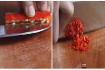 Cách loại bỏ hạt ớt và thái ớt nhanh đến bất ngờ