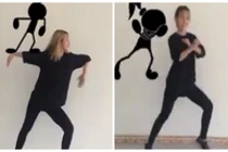 Video gái trẻ "quẩy" cùng sticker gây sốt cộng đồng mạng