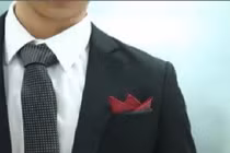 5 cách gấp khăn cài áo vest siêu đẹp